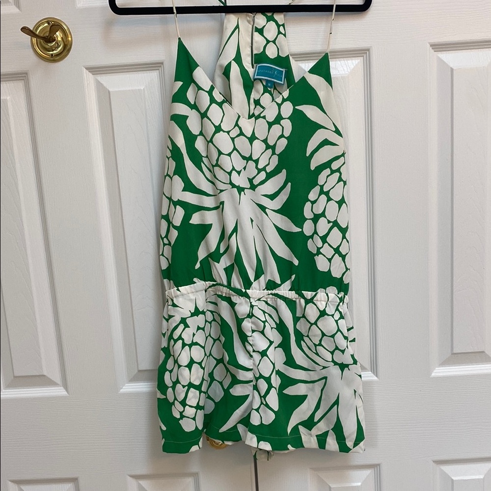 Southern Frock Pineapple Romper